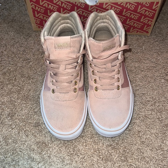 Pink suede vans - Picture 1 of 5
